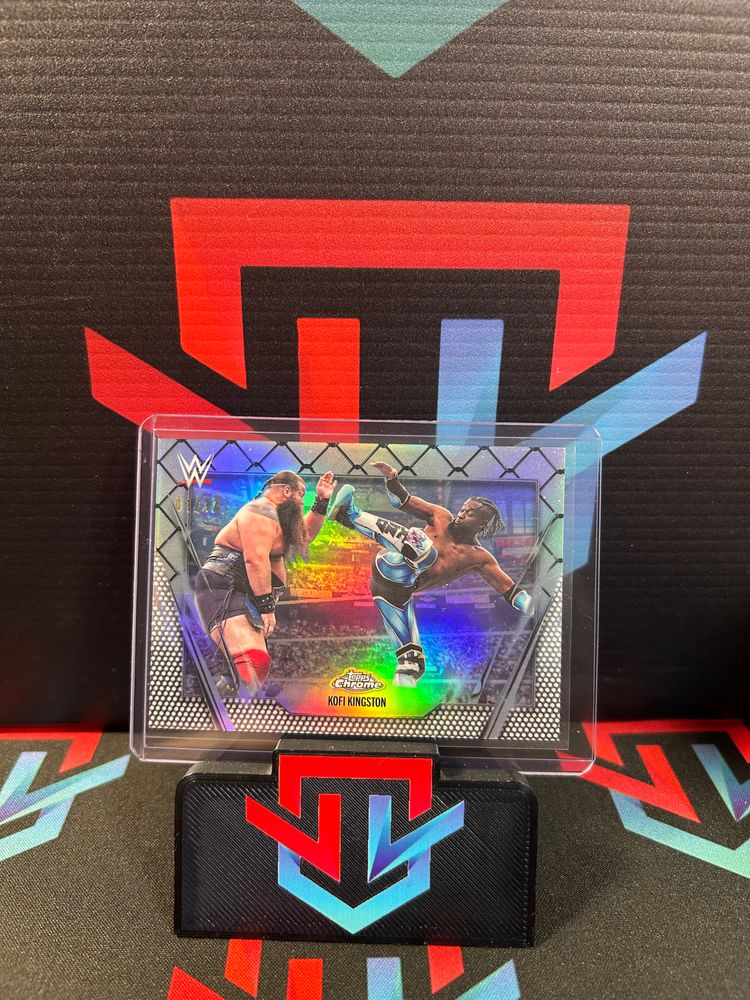 Kofi Kingston Chrome 2026 Steel Cage /37